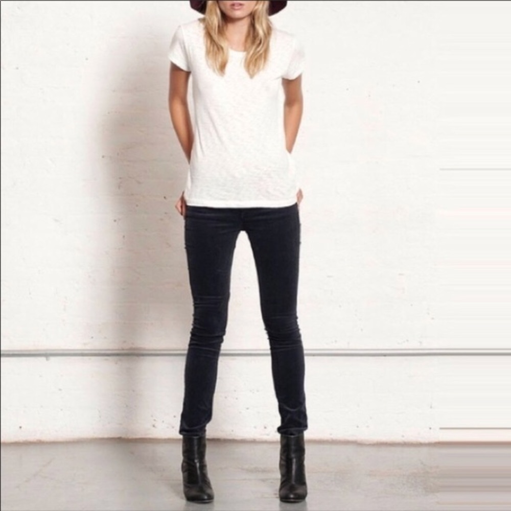 EUC size 25 Free People cigarette skinny pants.